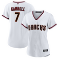 Mdoa A.Diamondbacks #7 Corbin Carroll Player White Home Replica Personalized Stitched Jerseys