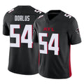 A.Falcons #54 Brandon Dorlus Player Black Vapor F.U.S.E. Limited Home Game Mdoa Stitched Jerseys