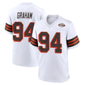 C.Browns #94 Mason Graham Player White Alternate Home Game Mdoa Stitched Jerseys