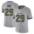S.Seahawks #29 Josh Jobe Player Grey Limited 2025 Rivalries Collection Home Game Mdoa Stitched Jerseys