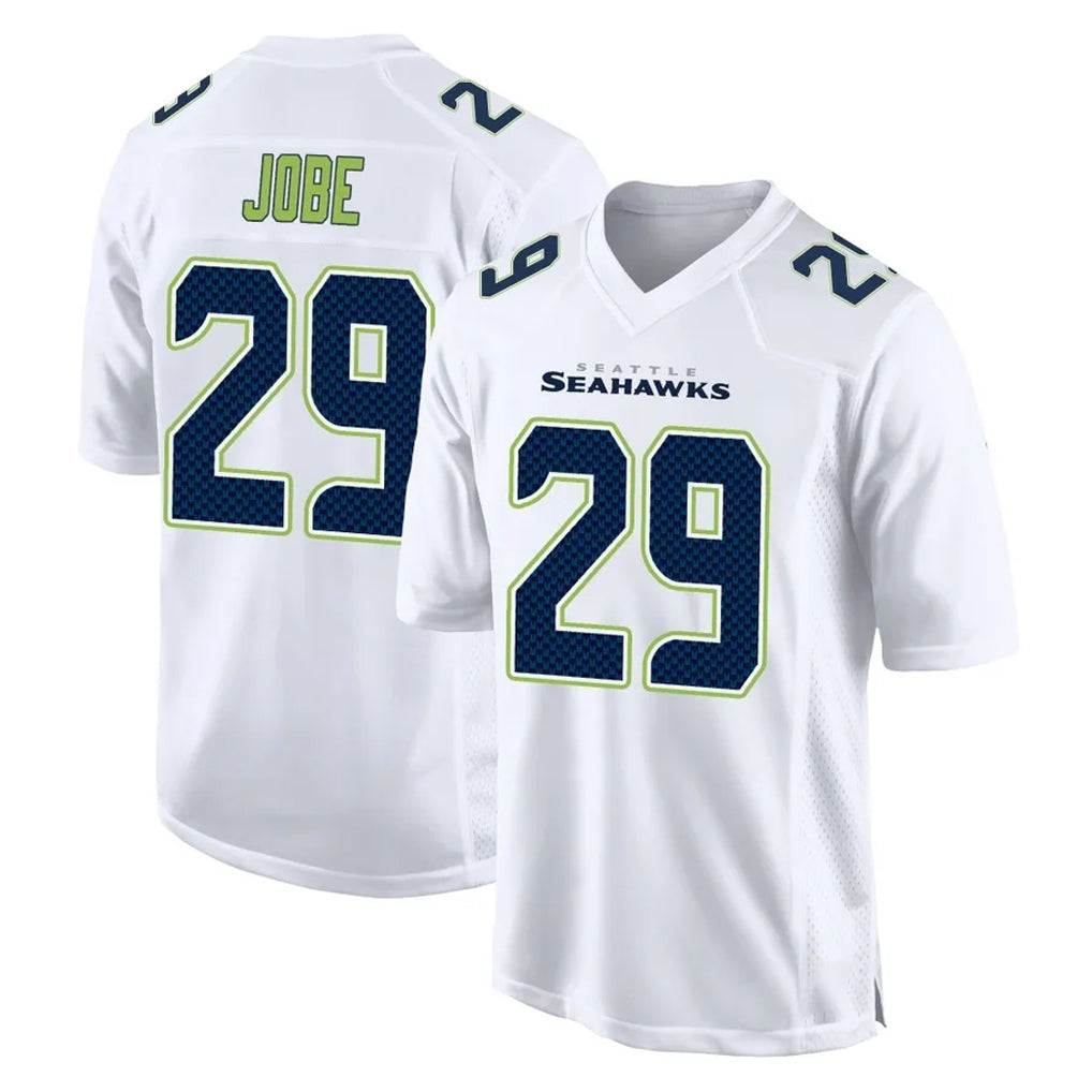 S.Seahawks #29 Josh Jobe Player White Tundra Fashion Home Game Mdoa Stitched Jerseys