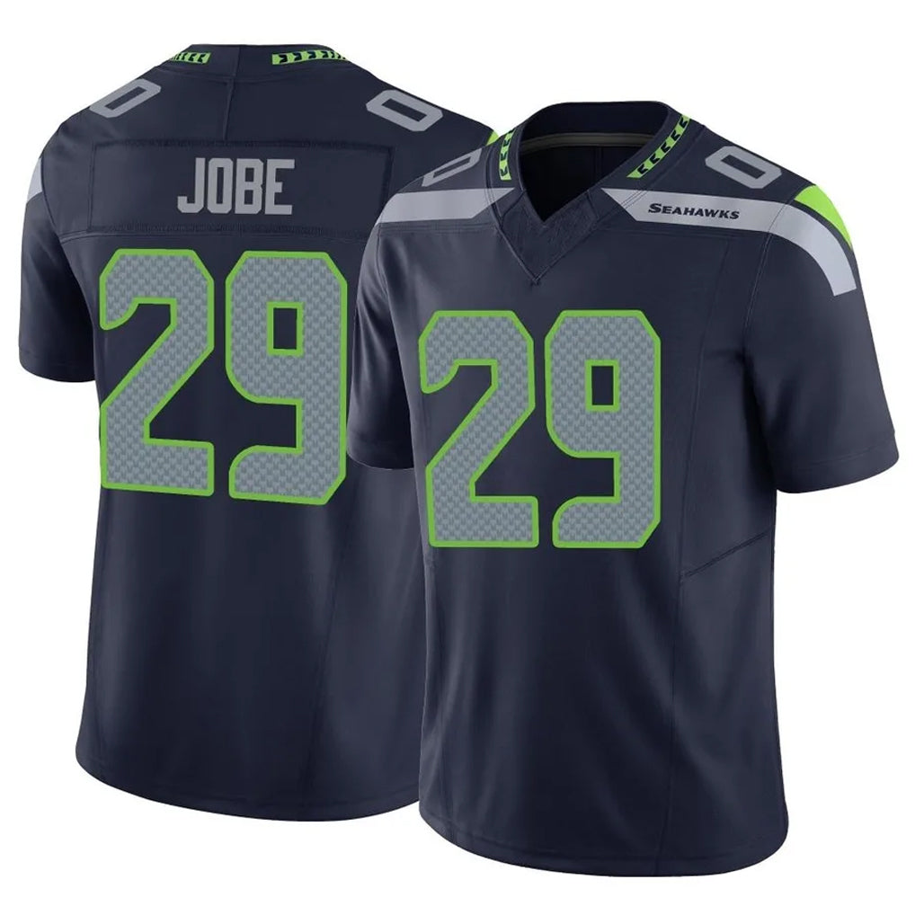 S.Seahawks #29 Josh Jobe Player Navy Limited Vapor F.U.S.E. Home Game Mdoa Stitched Jerseys
