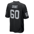 Mdoa LV.Raiders #60 Charles Grant Black Team Game Jersey