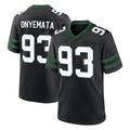 NY.Jets #93 David Onyemata Player Black Legacy Home Game Mdoa Stitched Jerseys