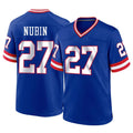 NY.Giants #27 Tyler Nubin Player Royal Classic Home Game Mdoa Stitched Jerseys