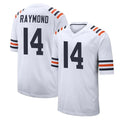 C.Bears #14 Kalif Raymond Player White Classic Home Game Mdoa Stitched Jerseys