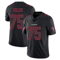 H.Texans #75 Wyatt Teller Player Black Impact Limited Game Mdoa Stitched Jerseys