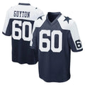 D.Cowboys #60 Tyler Guyton Player Navy-White Alternate Home Game Mdoa Stitched Jerseys