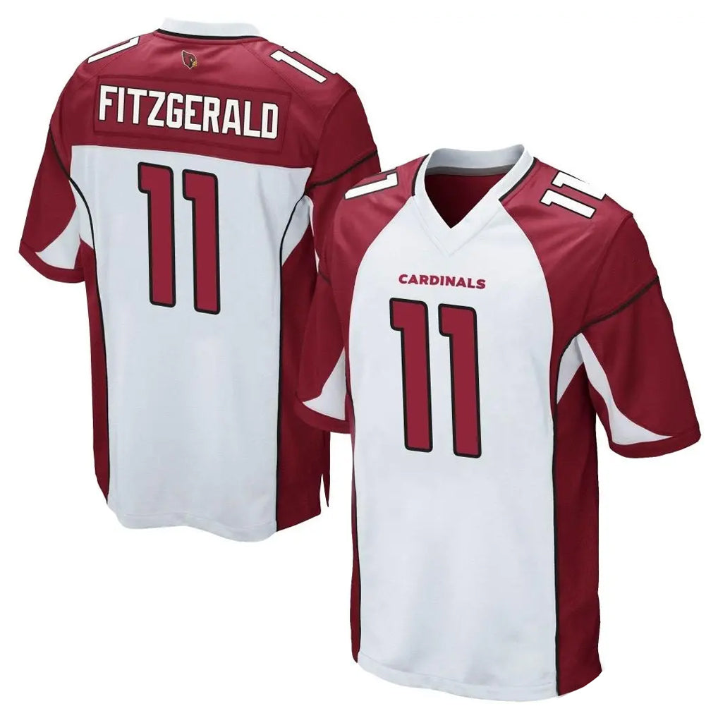 Mdoa A.Cardinals #11 Larry Fitzgerald Player White Cardinal Home Game Stitched Jerseys