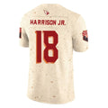 Mdoa A.Cardinals #18 Marvin Harrison Jr. Player Cream Rivalries Collection Vapor Limited Home Game Stitched Jerseys