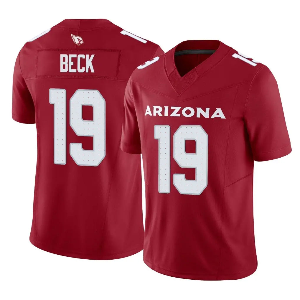 Mdoa A.Cardinals #19 Carson Beck Player Cardinal Vapor F.U.S.E. Limited Home Game Stitched Jerseys