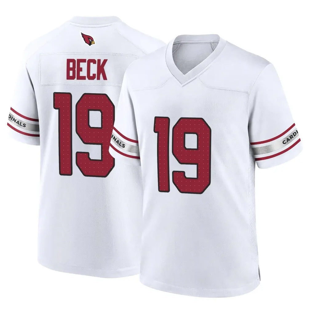 Mdoa A.Cardinals #19 Carson Beck Player White Home Game Stitched Jerseys