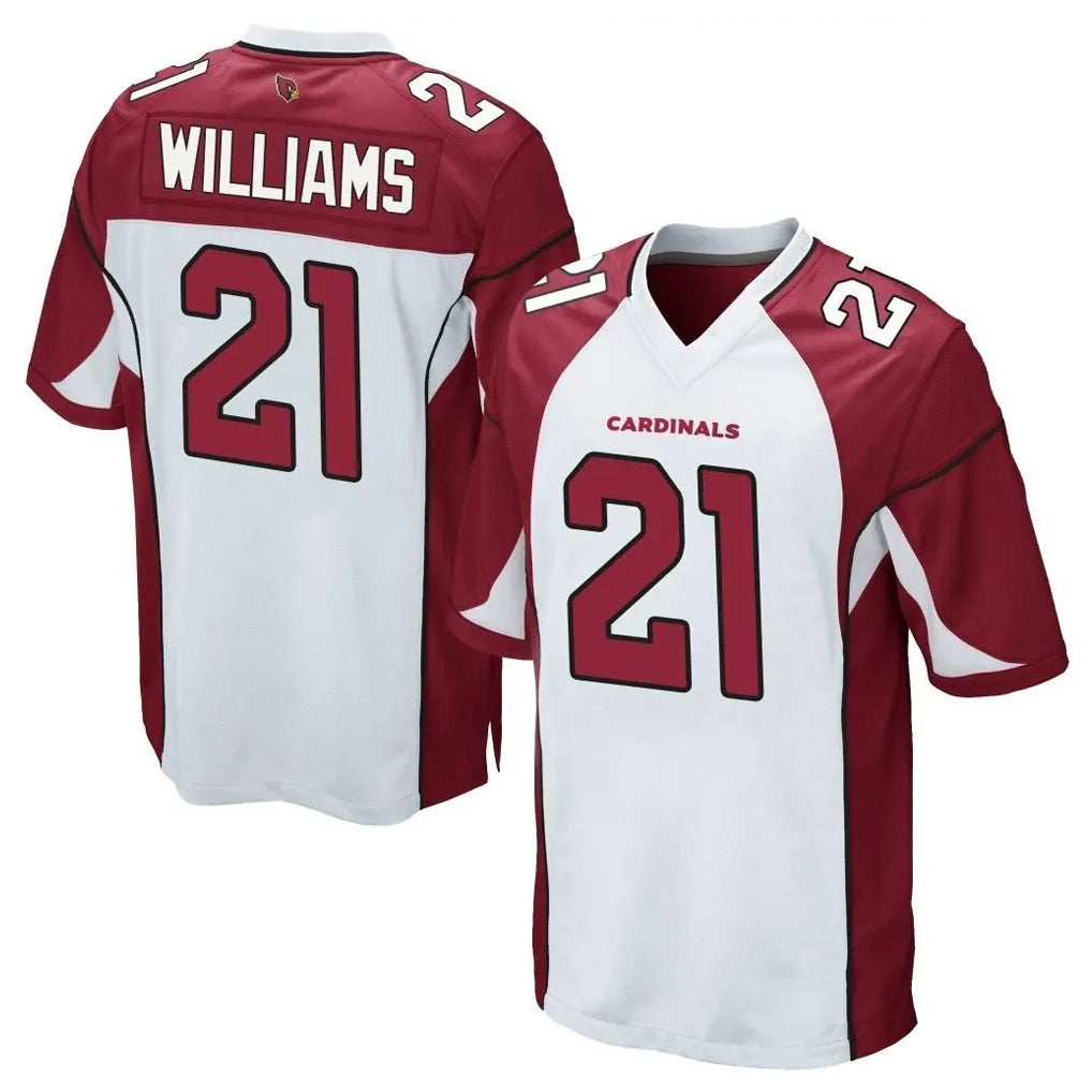 Mdoa A.Cardinals #21 Garrett Williams Player White Cardinal Home Game Stitched Jerseys