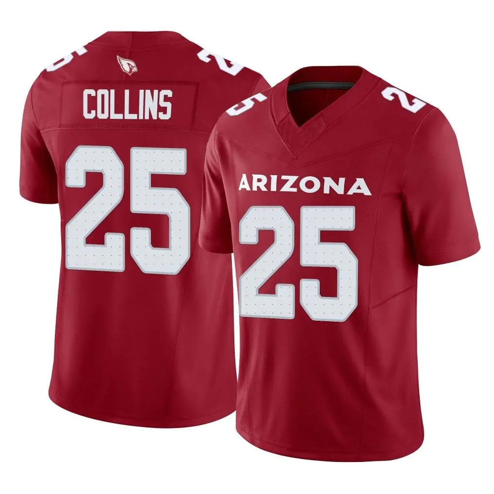 Mdoa A.Cardinals #25 Zaven Collins Player Cardinal Vapor F.U.S.E. Limited Home Game Stitched Jerseys