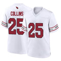 Mdoa A.Cardinals #25 Zaven Collins Player White Home Game Stitched Jerseys