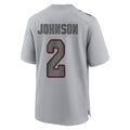Mdoa A.Cardinals #2 Will Johnson Player Gray Fashion Home Game Stitched Jerseys