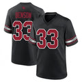 Mdoa A.Cardinals #33 Trey Benson Player Black Home Game Stitched Jerseys