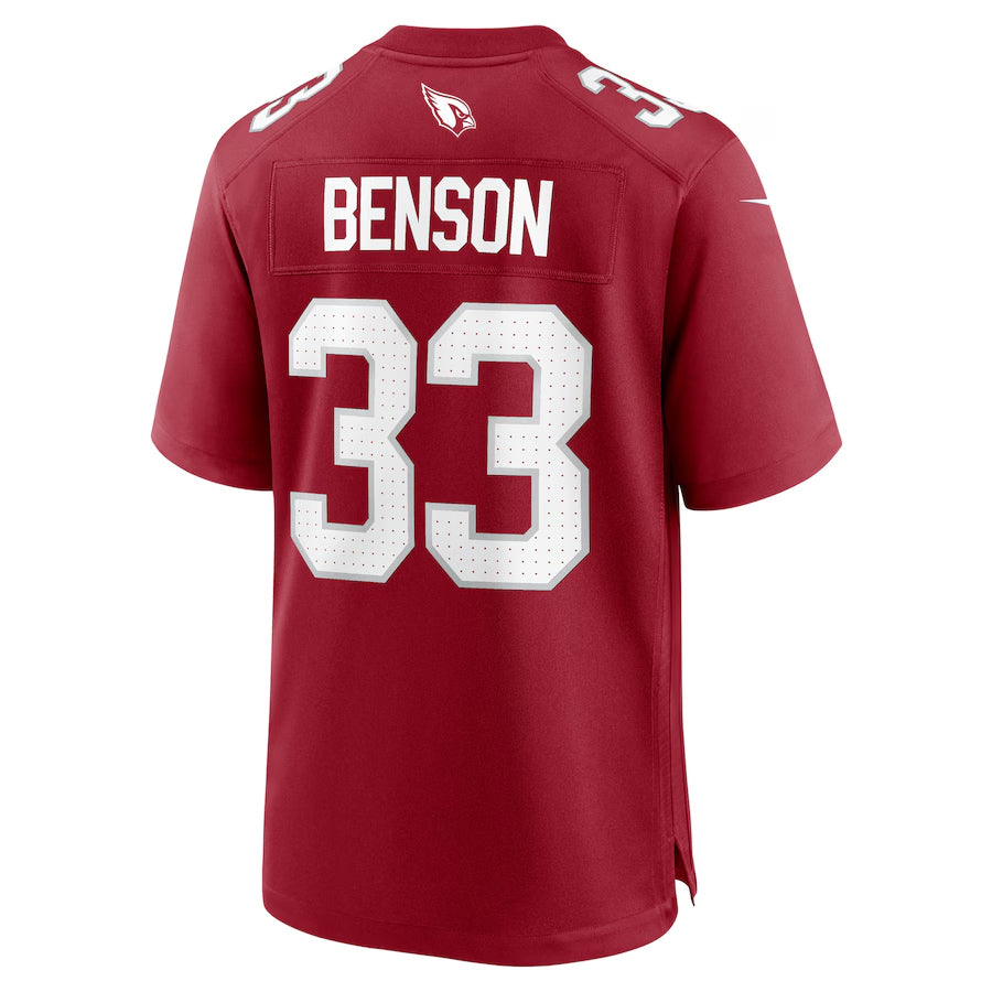Mdoa A.Cardinals #33 Trey Benson Player Cardinal Home Game Stitched Jerseys