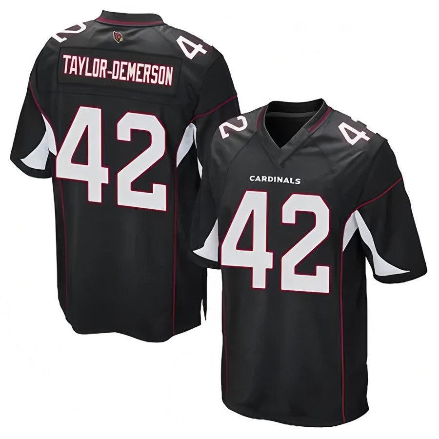 Mdoa A.Cardinals #42 Dadrion Taylor-Demerson Player Black Game Stitched Jerseys