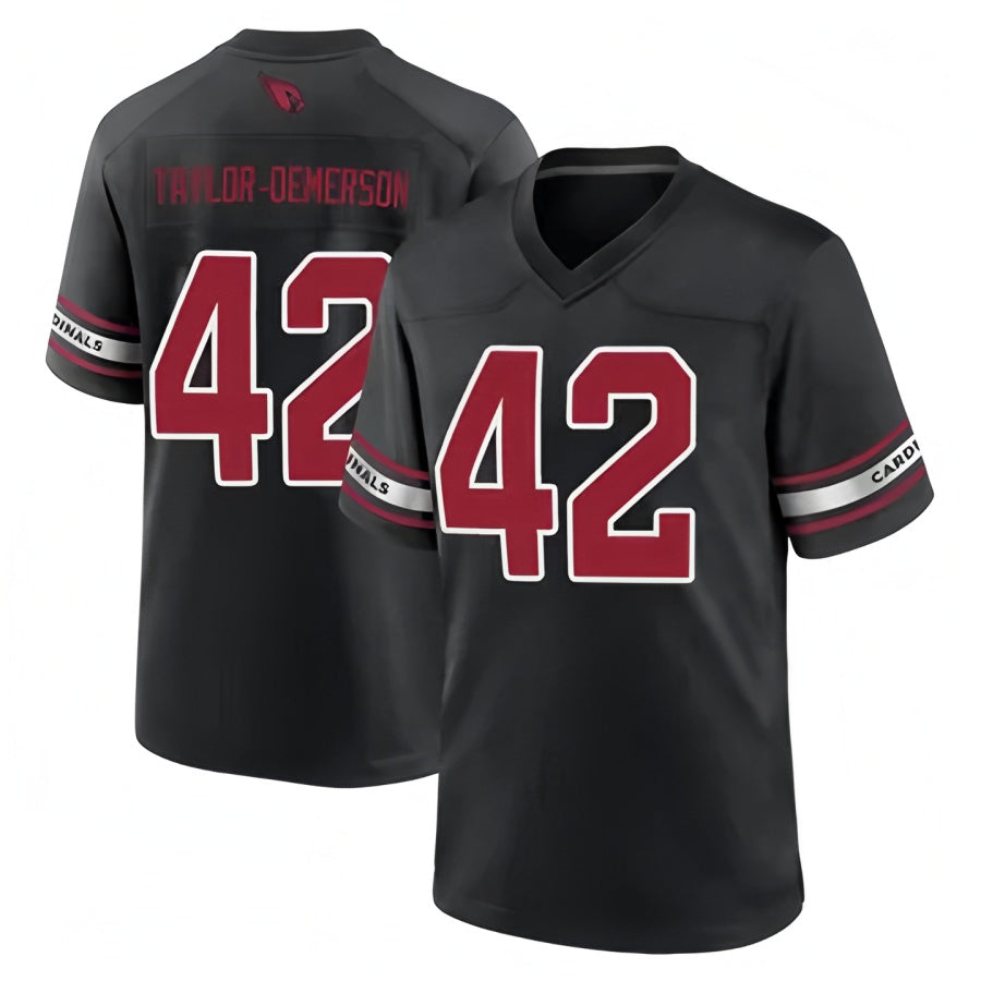 Mdoa A.Cardinals #42 Dadrion Taylor-Demerson Player Black Home Game Stitched Jerseys