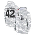 Mdoa A.Cardinals #42 Dadrion Taylor-Demerson Player Camo Salute to Service Hoodies Stitched Jerseys