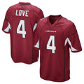 Mdoa A.Cardinals #4 Jeremiyah Love Player Cardinal Home Game Stitched Jerseys