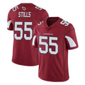 Mdoa A.Cardinals #55 Dante Stills Player Cardinal Vapor Limited Home Game  Stitched Jerseys