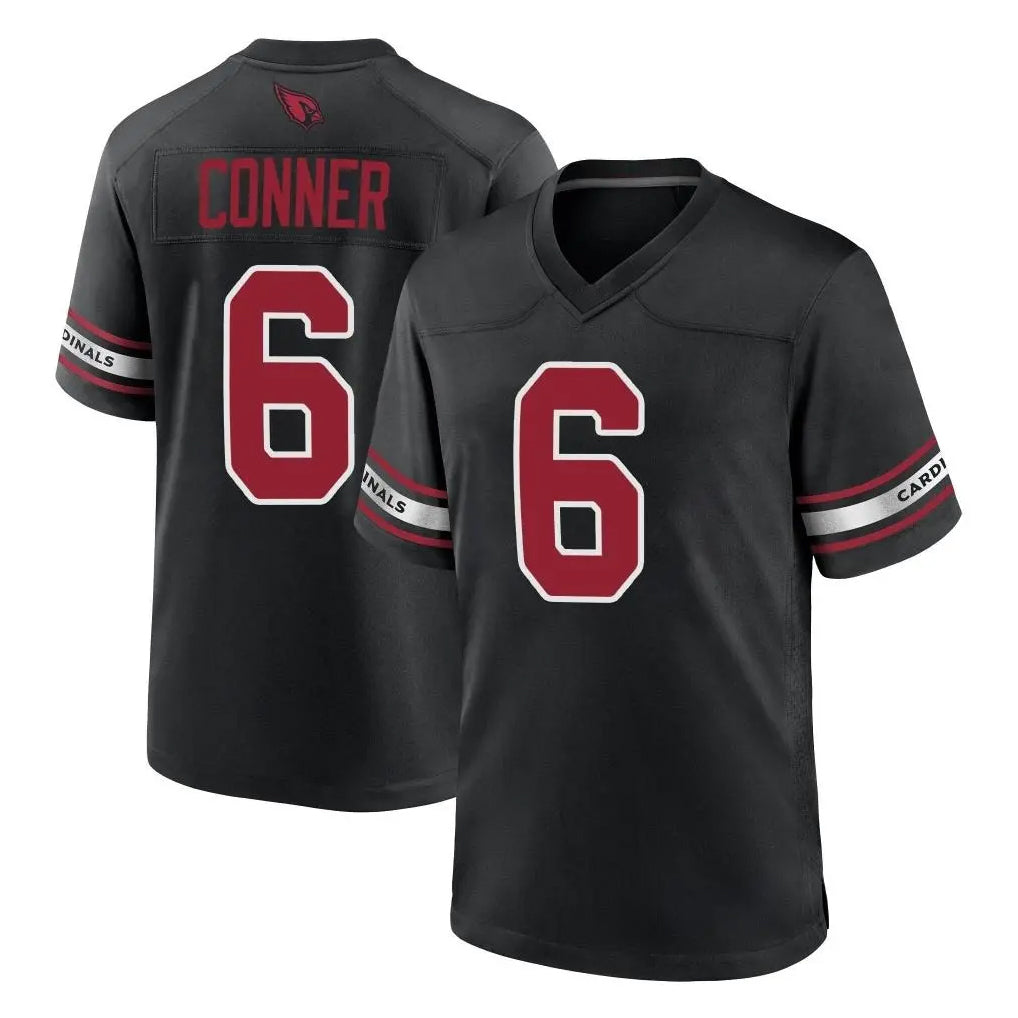 Mdoa A.Cardinals #6 James Conner Player Black Alternate Game Stitched Jerseys