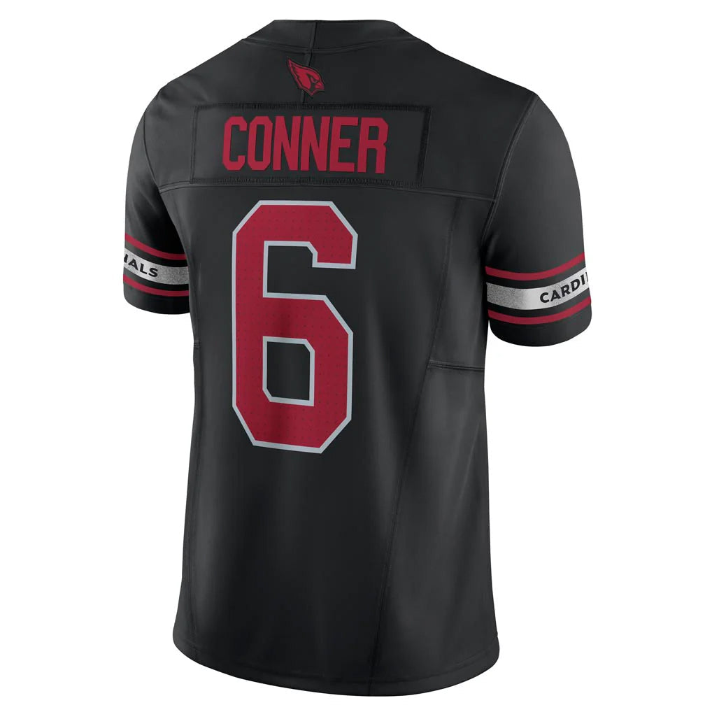 Mdoa A.Cardinals #6 James Conner Player Black Vapor F.U.S.E. Limited Stitched Jerseys