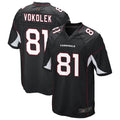 Mdoa A.Cardinals #81 Travis Vokolek Player Black Game Stitched Jerseys