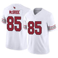 Mdoa A.Cardinals #85 Trey McBride Player White Vapor F.U.S.E. Limited Home Game Stitched Jerseys