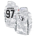 Mdoa A.Cardinals #97 Walter Nolen Player Arctic Camo Salute to Service Limited Hoodies Stitched Jerseys