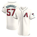 Mdoa A.Diamondbacks #57 Eduardo Rodriguez Player Cream Elite Home Stitched Jersey