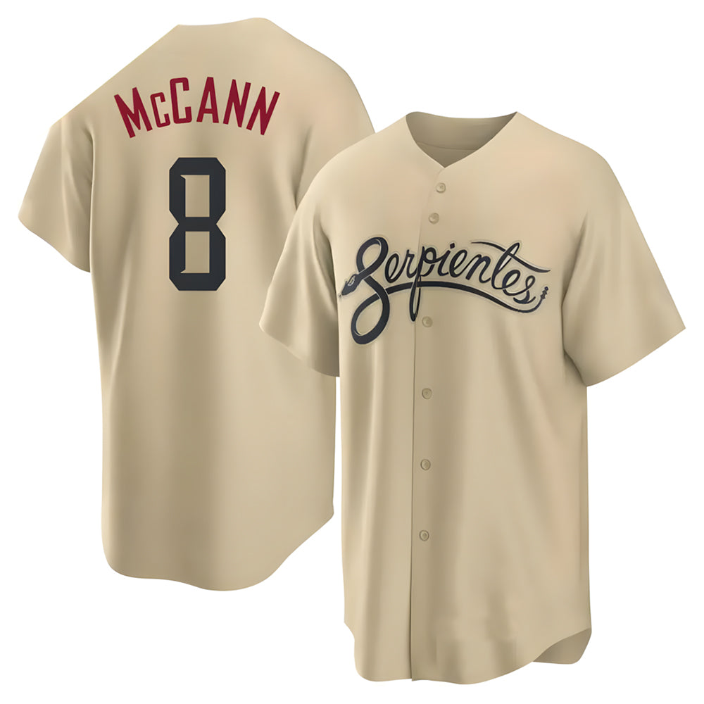 Mdoa A.Diamondbacks #8 James McCann Player Gold Replica 2026 City Connect Cool Stitched Jersey