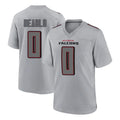Mdoa A.Falcons #0 Divine Deablo Player Gray Fashion Home Game Stitched Jerseys