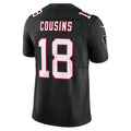 Mdoa A.Falcons #18 Kirk Cousins Player Black Vapor F.U.S.E. Limited Home Game Stitched Jerseys