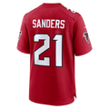 Mdoa A.Falcons #21 Deion Sanders Red Retired Player Game Stitched Jerseys