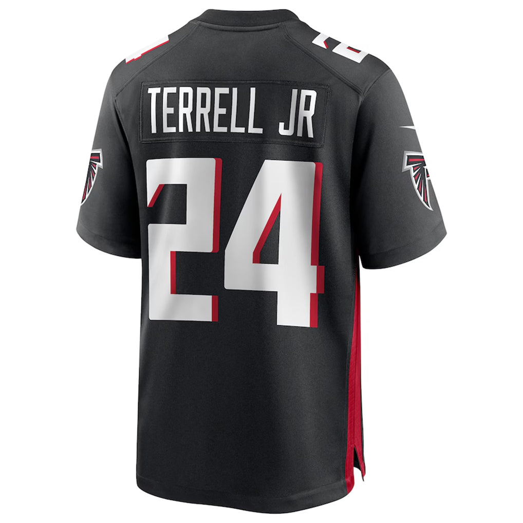 Mdoa A.Falcons #24 A.J. Terrell Jr. Player Black Home Game Stitched Jerseys