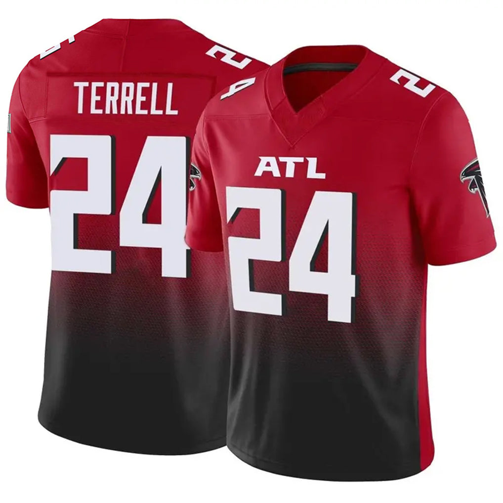 Mdoa A.Falcons #24 A.J. Terrell Jr. Player Red Vapor F.U.S.E. Limited Stitched Jerseys