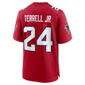 Mdoa A.Falcons #24 A.J. Terrell Red Game Stitched Jerseys