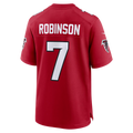 Mdoa A.Falcons #7 Bijan Robinson Red Game Stitched Jerseys
