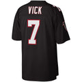 Mdoa A.Falcons #7 Michael Vick Mitchell & Ness Black Legacy Replica Stitched Jerseys