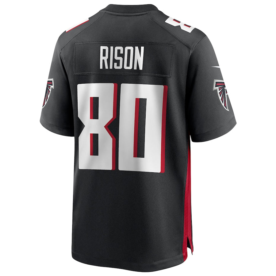 Mdoa A.Falcons #80 Andre Rison Player Black Home Game Stitched Jerseys