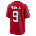 Mdoa A.Falcons #9 Michael Penix Jr. Red Game Stitched Jerseys