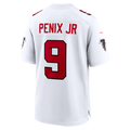 Mdoa A.Falcons #9 Michael Penix Jr. White Game Stitched Jerseys