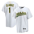 Mdoa Athletics #1 Denzel Clarke player White Home 2026 Official Stitched Jersey