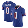 Mdoa B.Bills #0 Keon Coleman Player Royal Vapor Untouchable Limited Stitched Jerseys