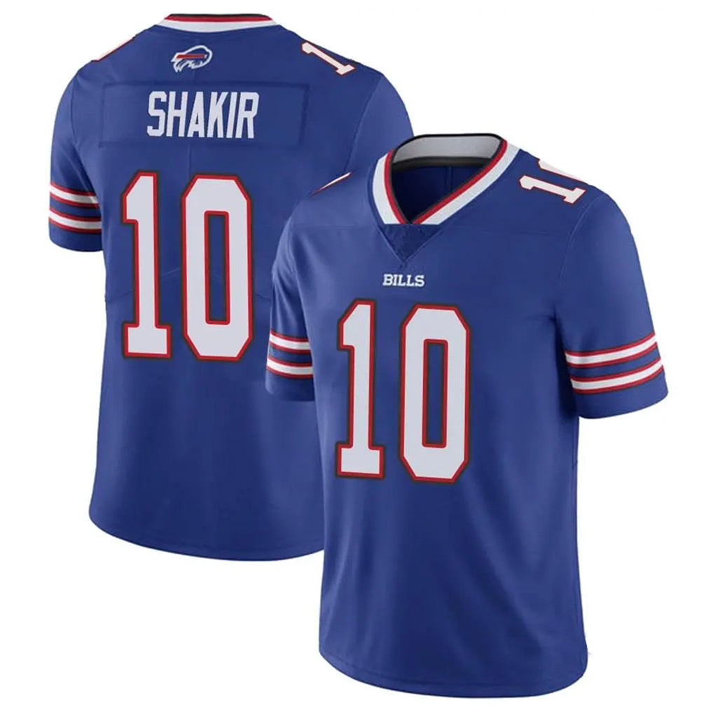 Mdoa B.Bills #10 Khalil Shakir Player Royal Vapor Untouchable Limited Stitched Jerseys
