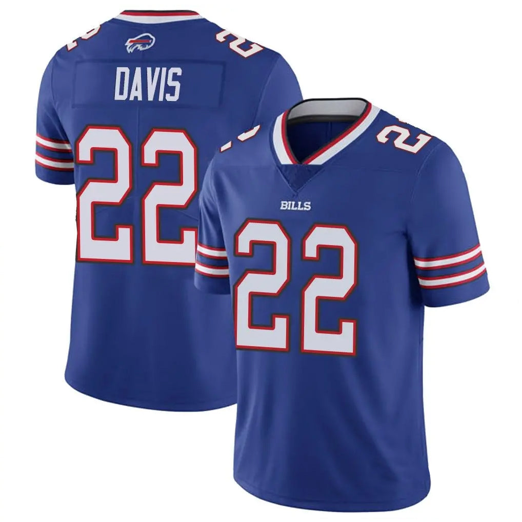 Mdoa B.Bills #22 Ray Davis Player Royal Vapor Limited Stitched Jerseys