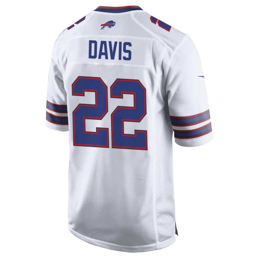 Mdoa B.Bills #22 Ray Davis Player White Home Game Stitched Jerseys